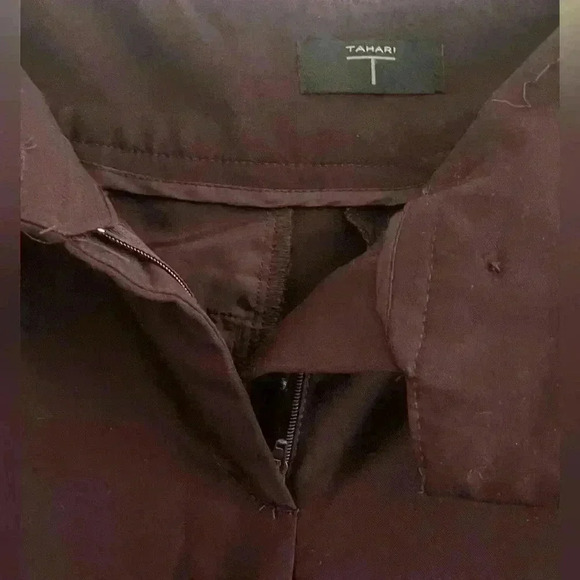 TAHARI Women’s Wine Pants Size 10 - Picture 8 of 11
